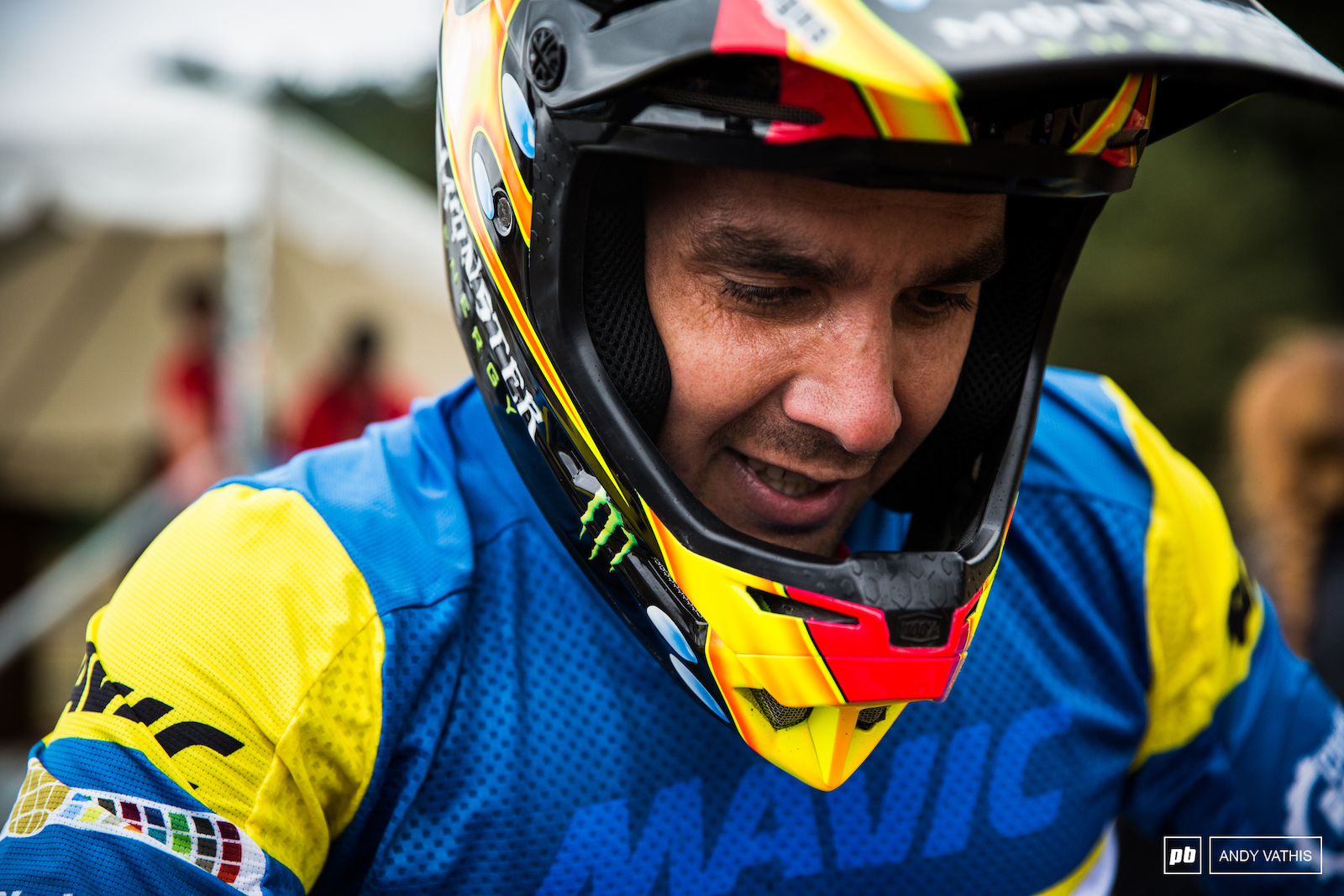 Sam Hill's day started off well until a mechanical slowed him down.