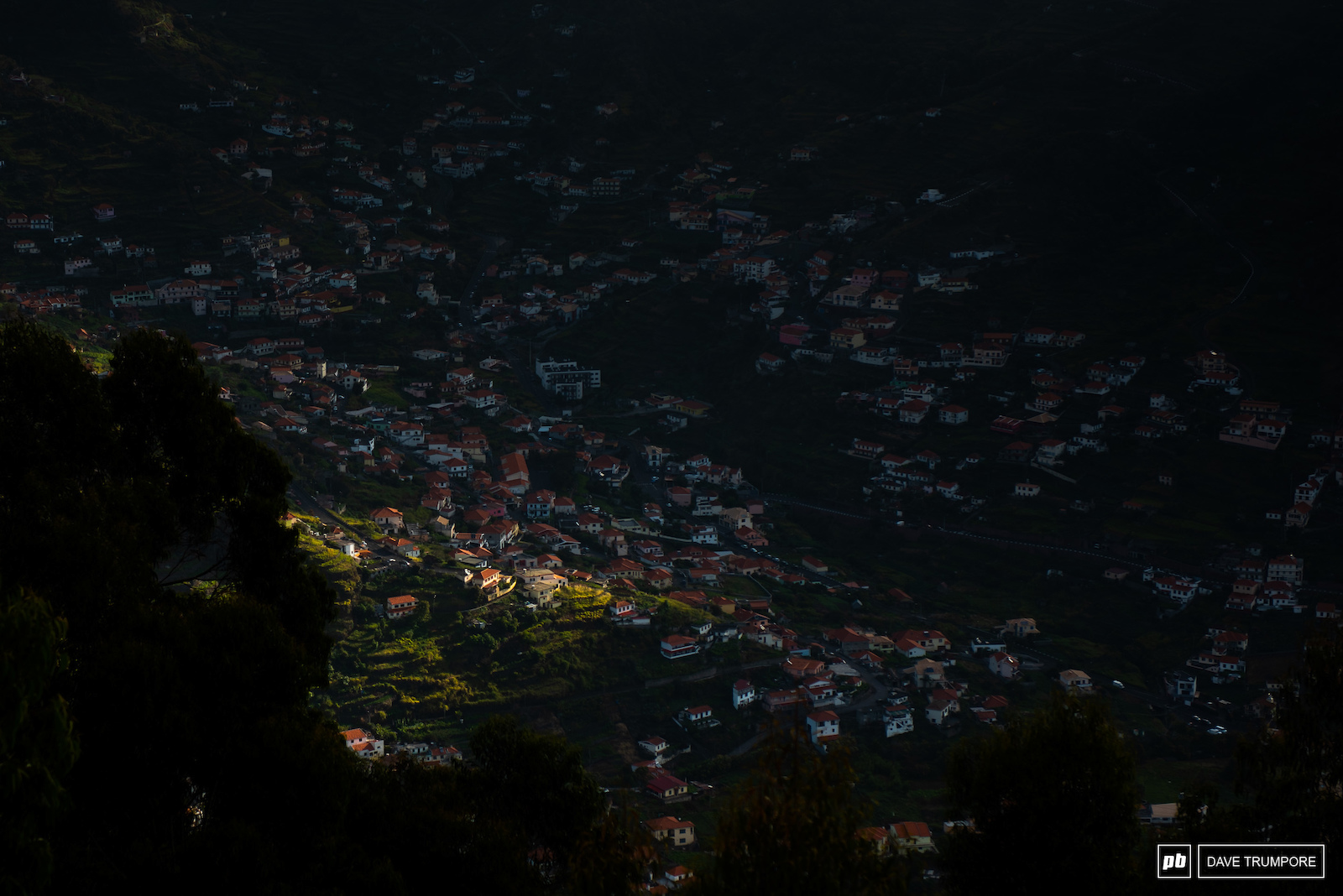 First light of the morning in Machico