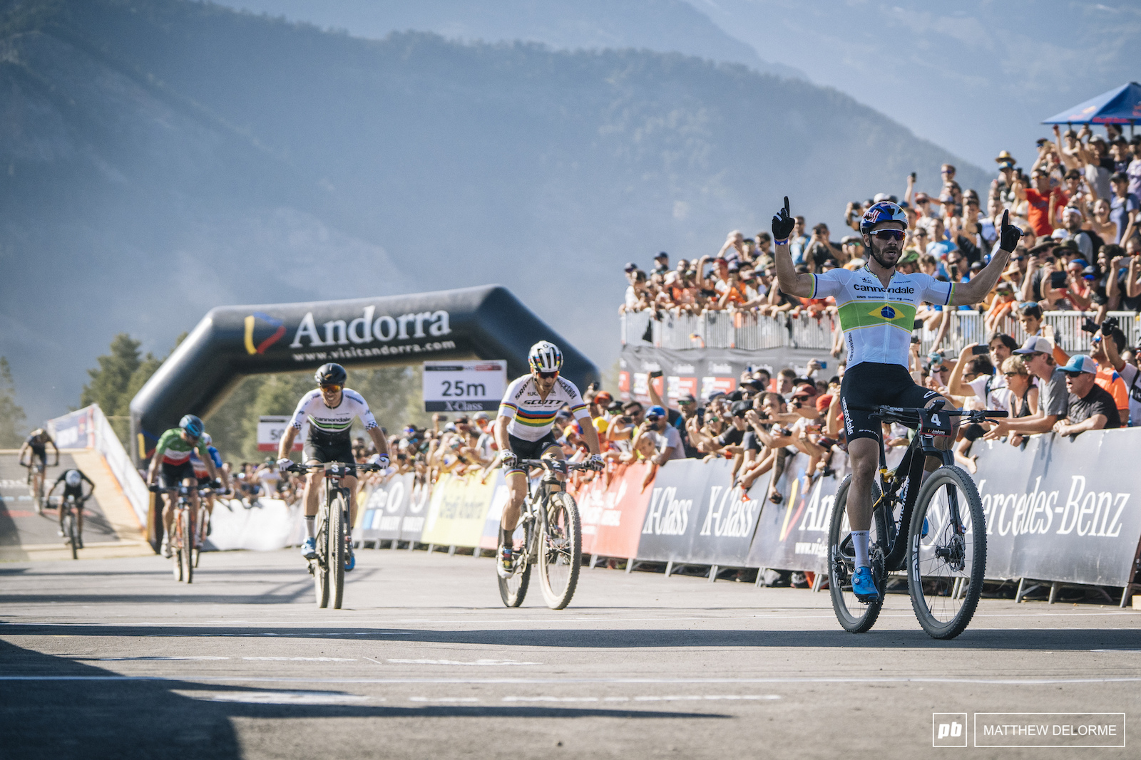Avancini takes his second win in Andorra this one more commanding than the last.