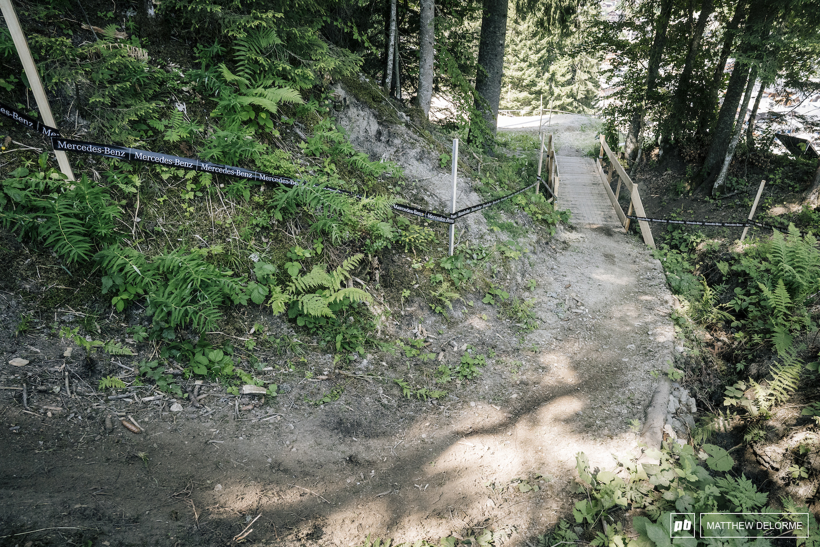 The exit from the loamy s turns to Dual Speed and Style.