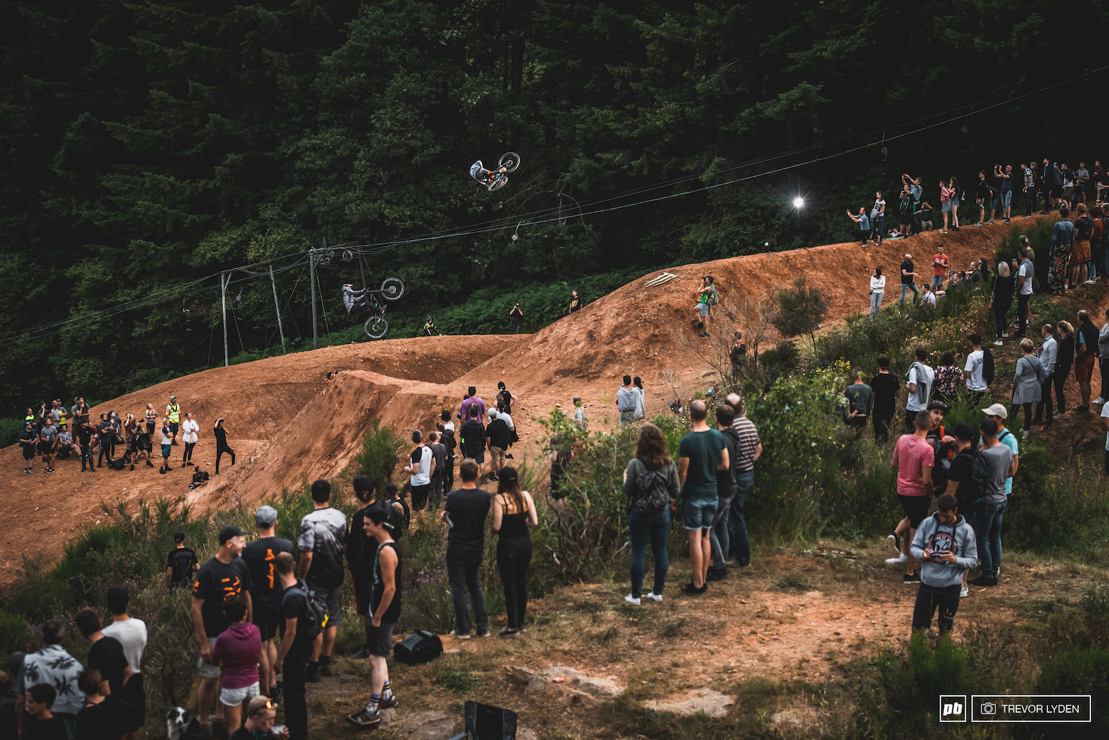 The crowds were stoked on the sessions that went down on the last massive hip.