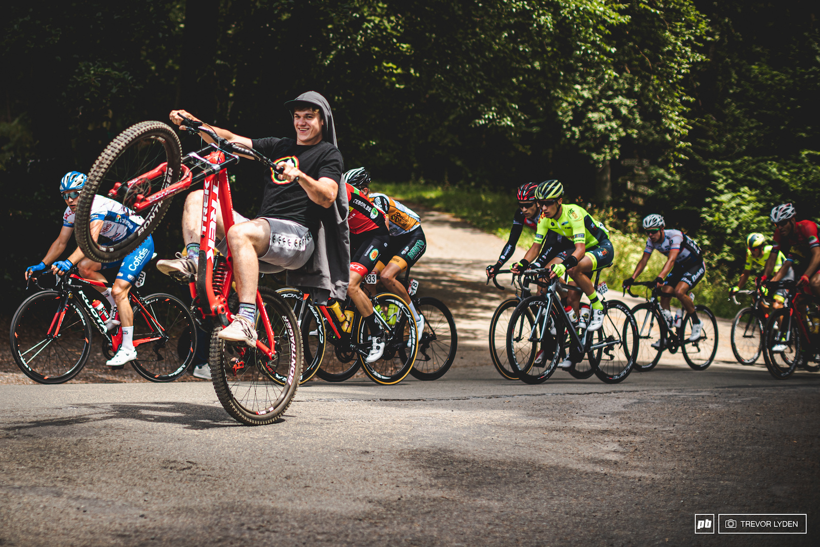Kade Edwards joined the road cycling club.