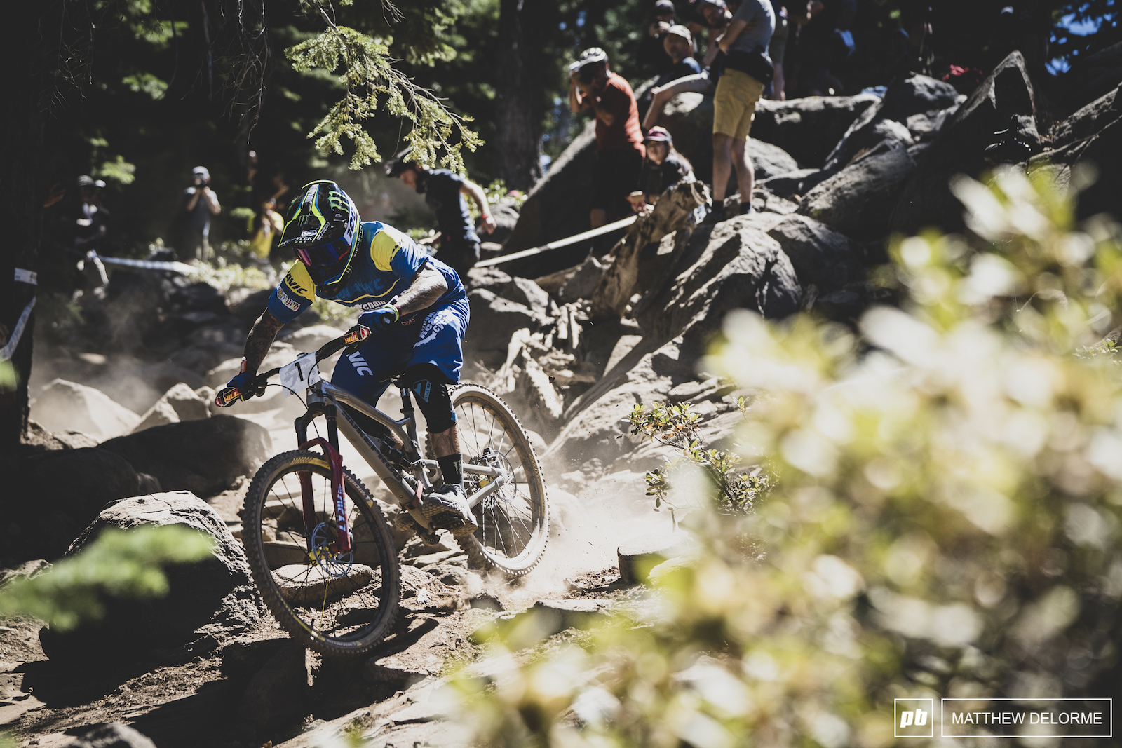 Sam Hill was so close to his first win but would have to settle for second by .8 of a second.