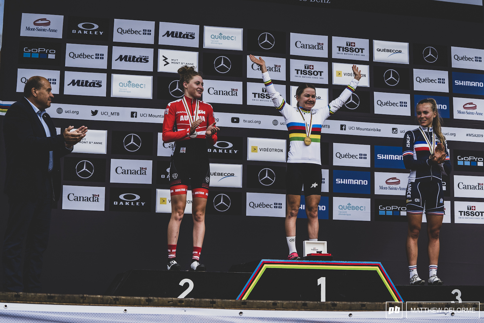 Frei Stigger and Lecomte your U23 women podium.