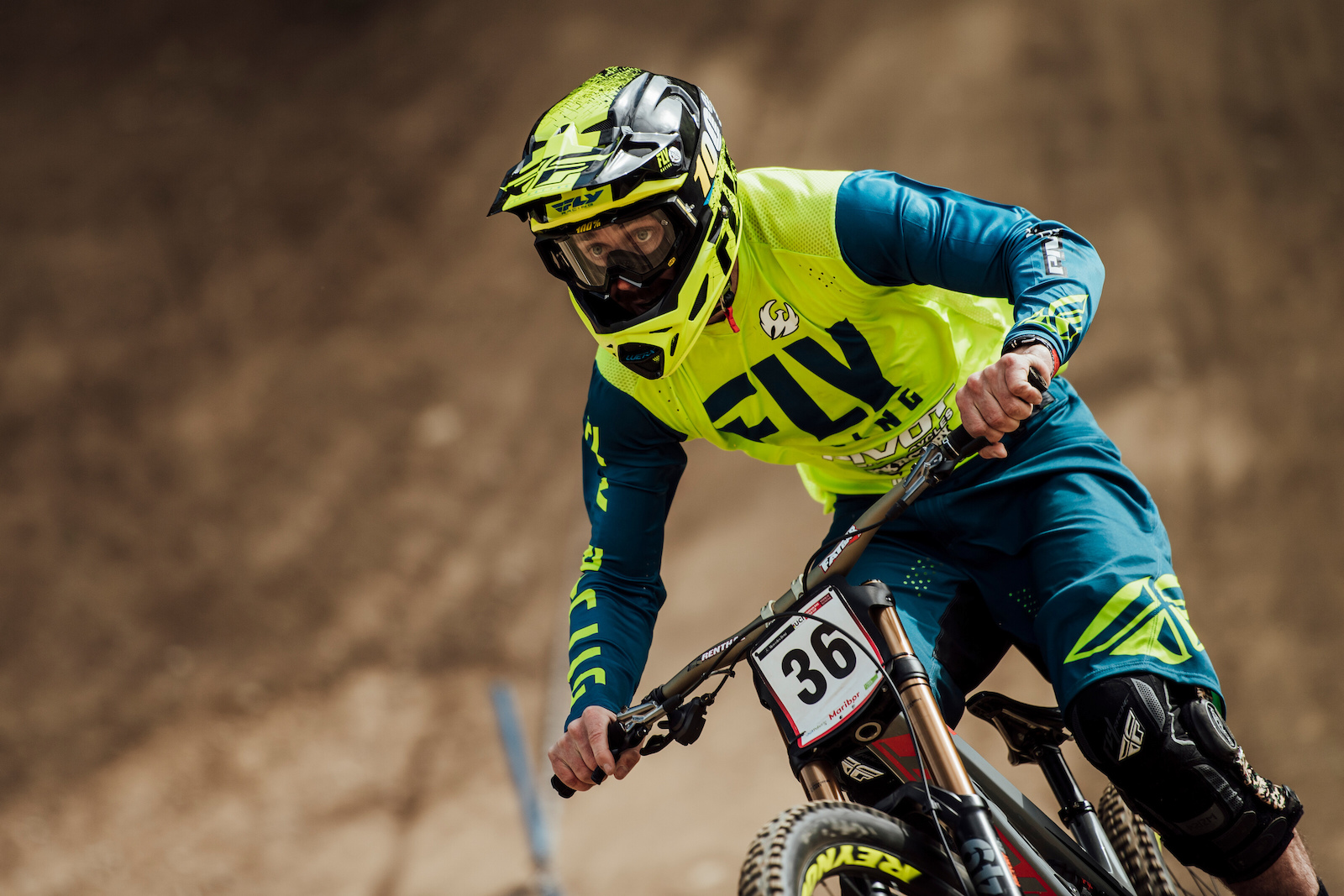 Edward Masters performs at UCI DH World Cup in Maribor, Slovenia on April 28th, 2019 // Bartek Wolinski/Red Bull Content Pool // AP-1Z62AF4TW2511 // Usage for editorial use only //