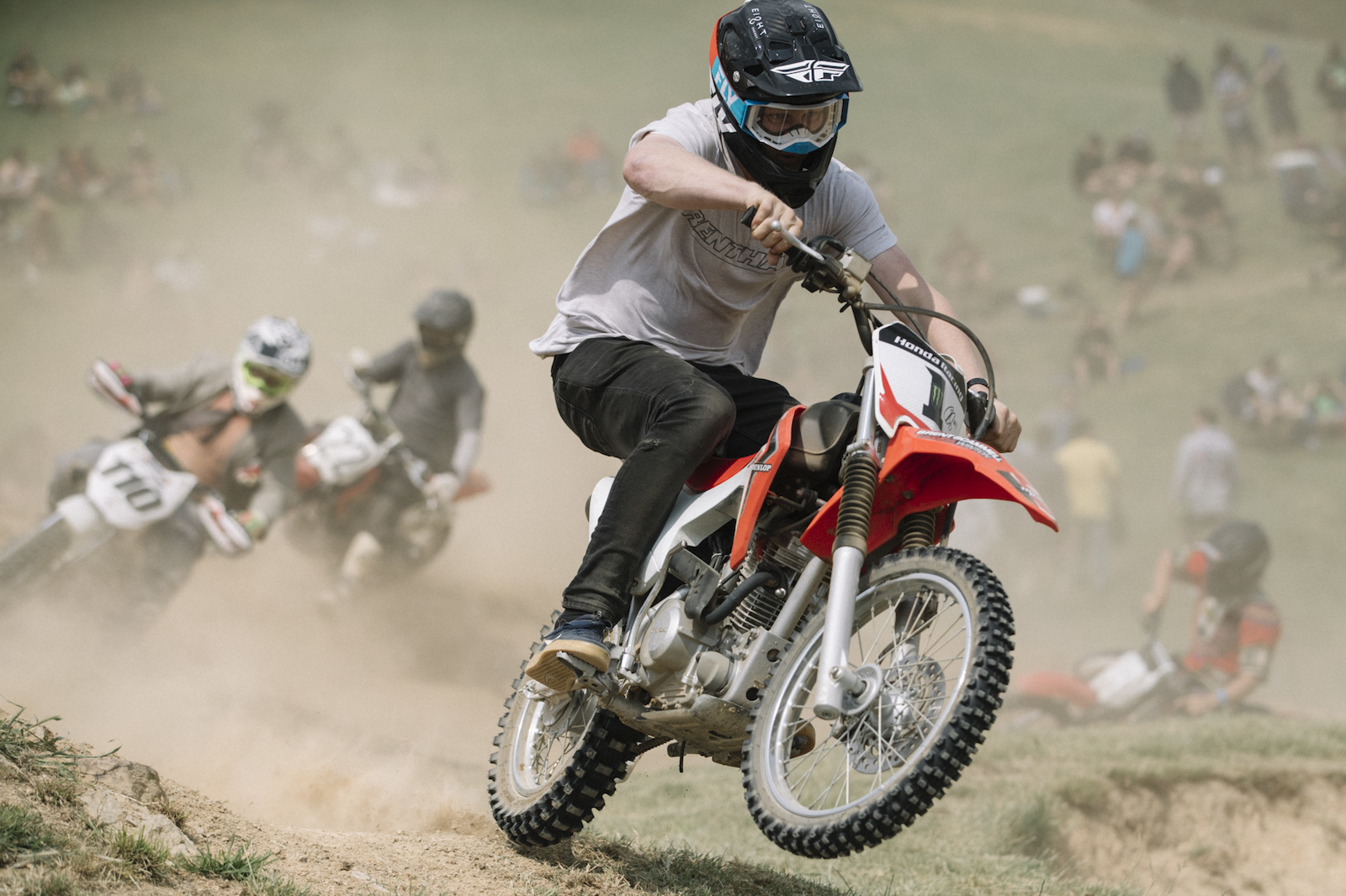 mini motocross at the Frew s Farm Jam 2020 Otapiri Gorge New Zealand