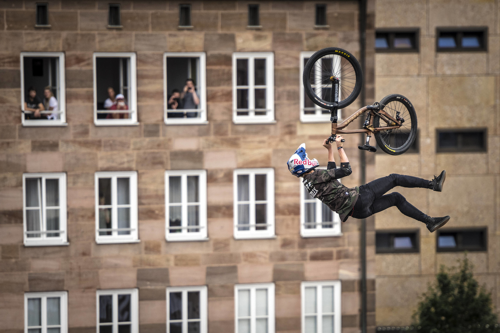 Emil Johansson of the Sweden performs during the finals of the Red Bull District Ride 2017 in Nuremberg, Germany on September 2nd, 2017 // Sebastian Marko/Red Bull Content Pool // AP-1T3XUXZ9W2111 // Usage for editorial use only //