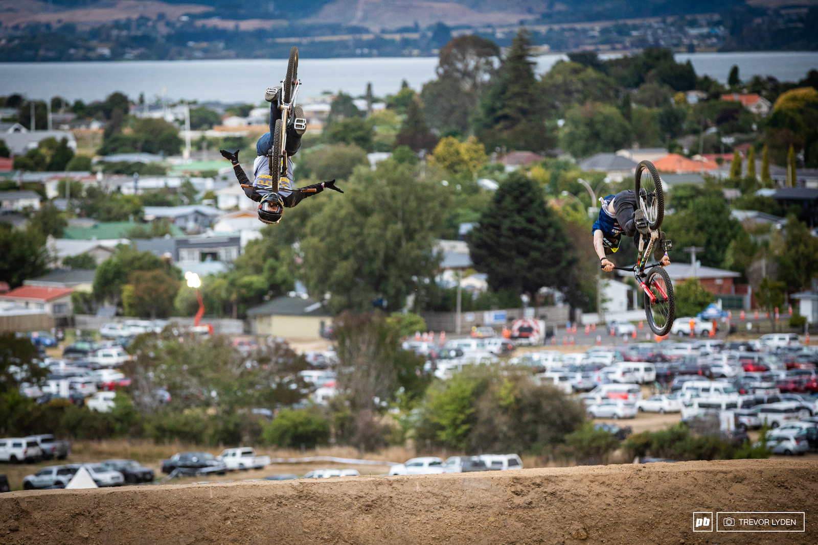 Greg Watts battled his way into second place.
