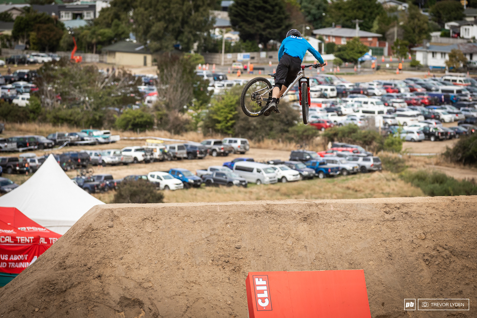 Bas was going for all speed but managed to throw in a little bit of style as well.
