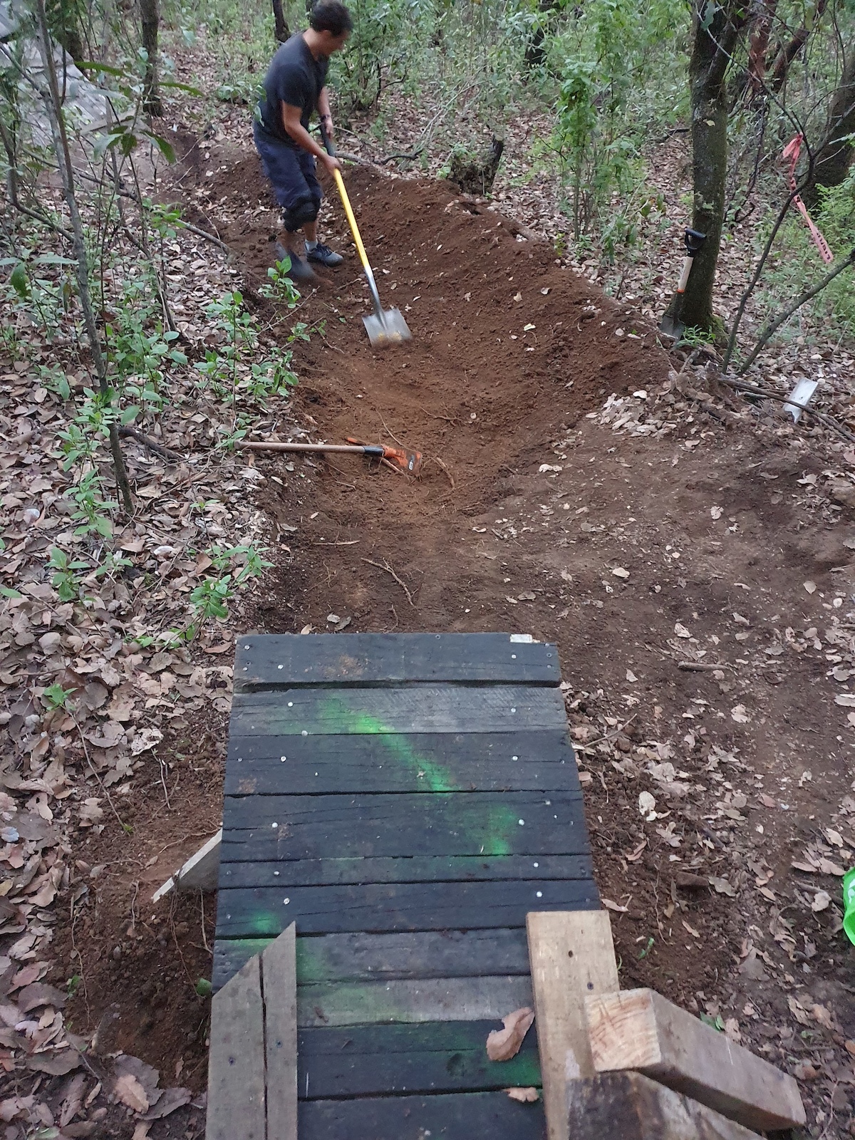 Vista desde el drop de 75cm