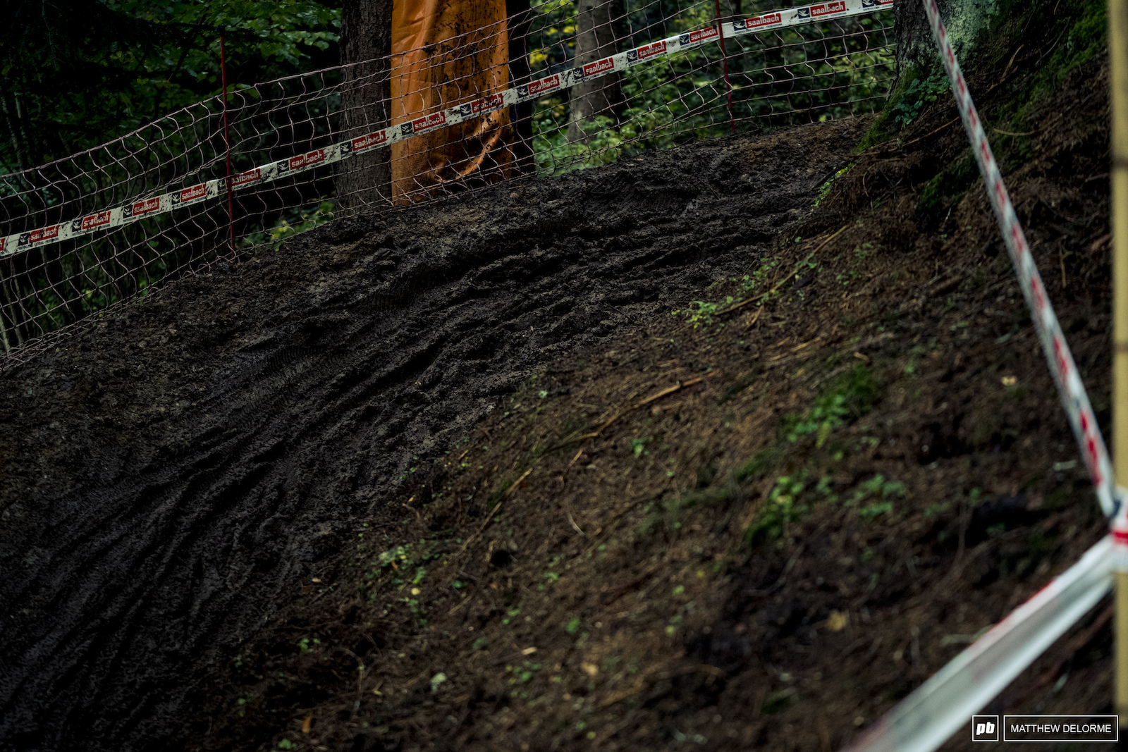 Dem ruts got deep after the ebikes tore through.