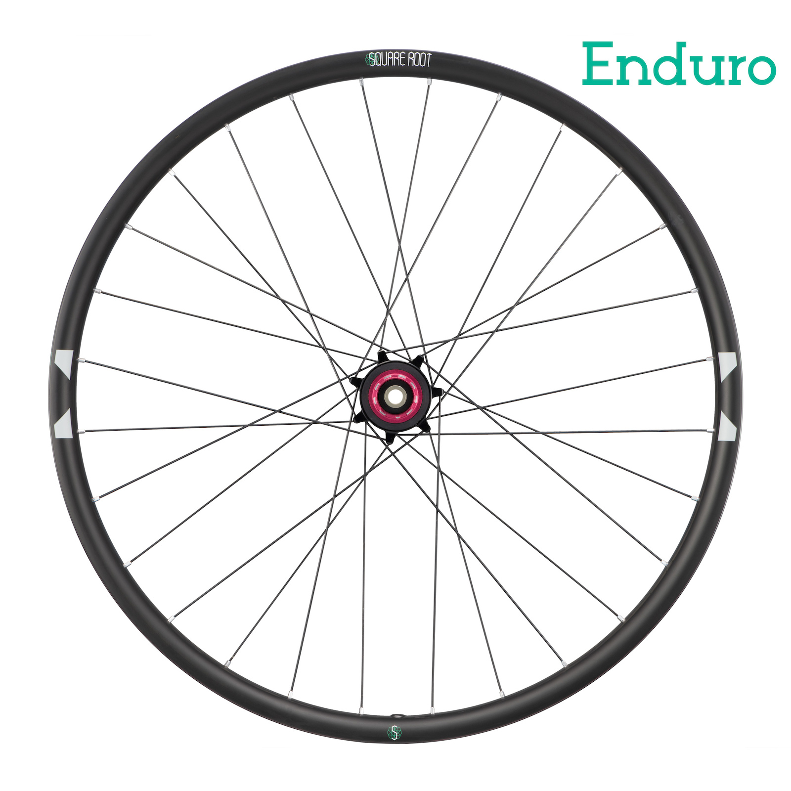 Square Root Enduro wheel (rear)