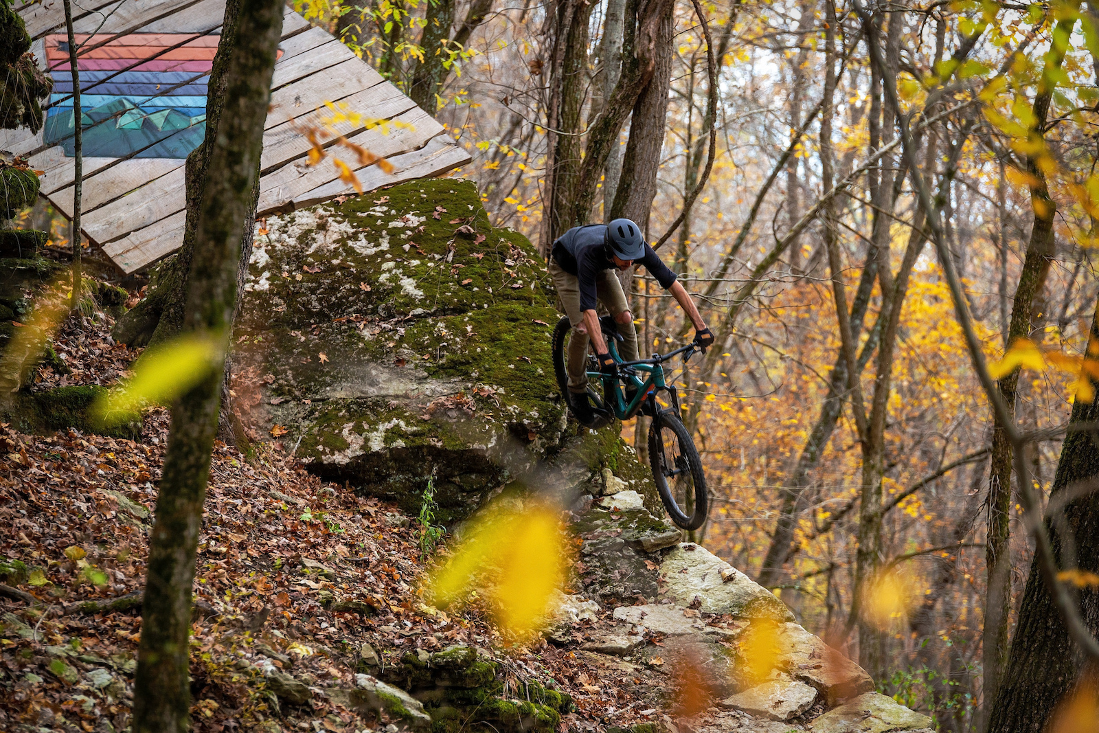 I thought I was going to miss the fall colors 4 years in a row, but made it out to Marble Flats just in time - self shot