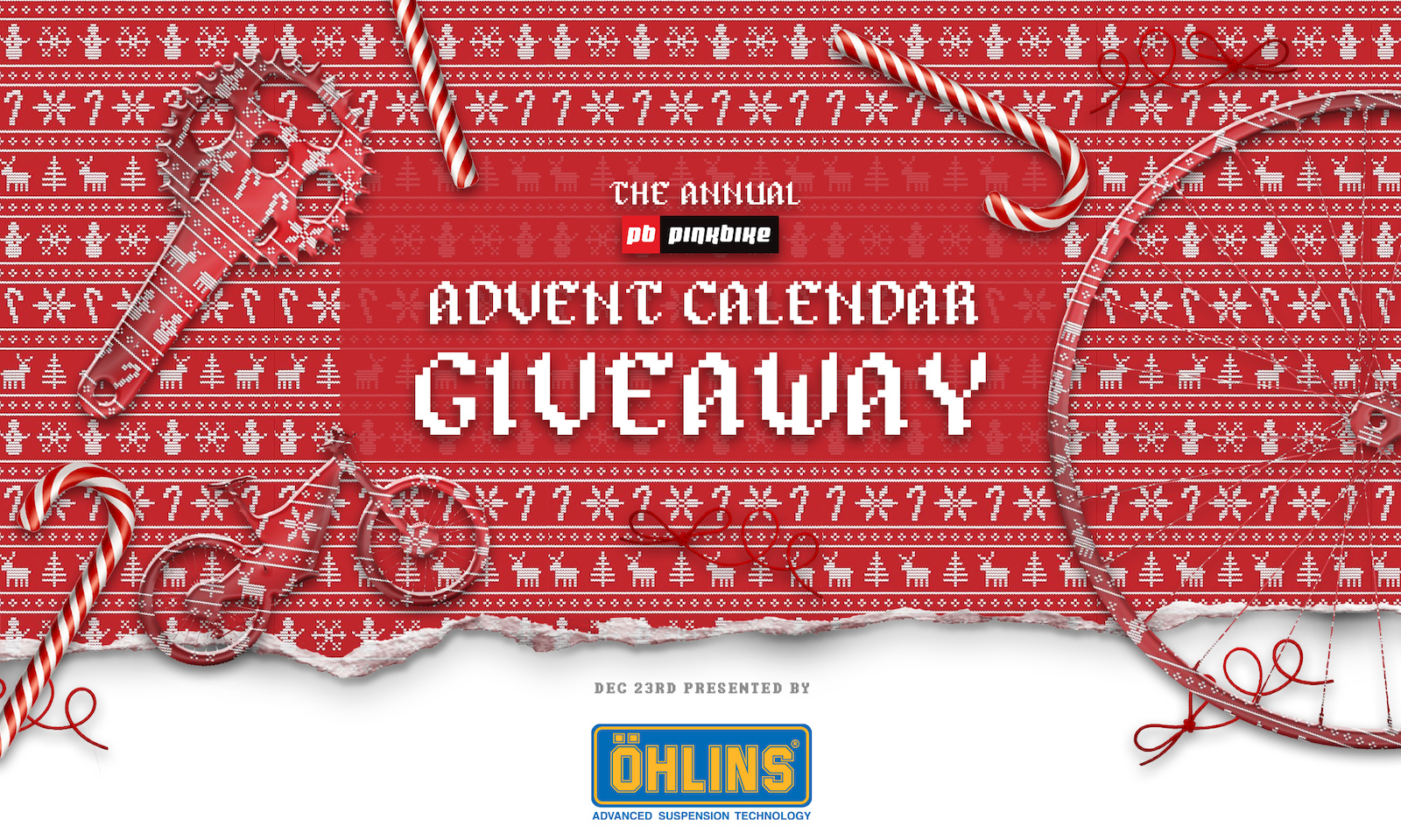 Enter to Win An Öhlins Rear Shock Pinkbike's Advent Calendar Giveaway