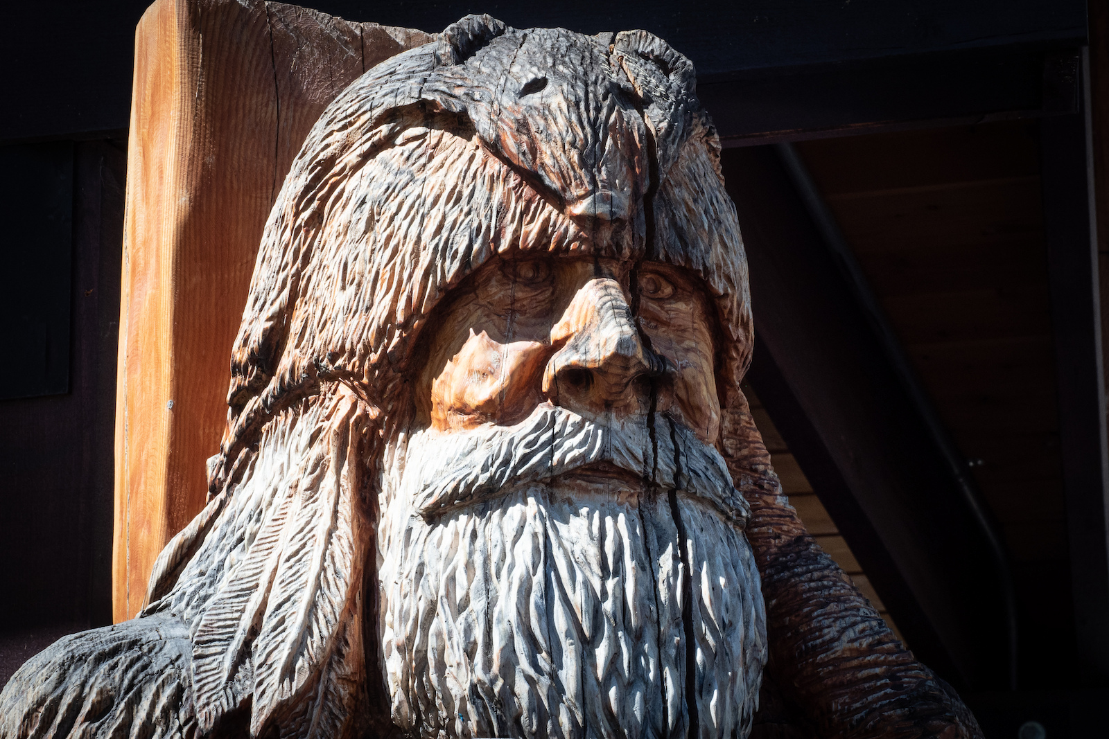 The Griz - a legendary 8 foot tall man raised by bears who can make it snow by shooting his musket into the clouds.