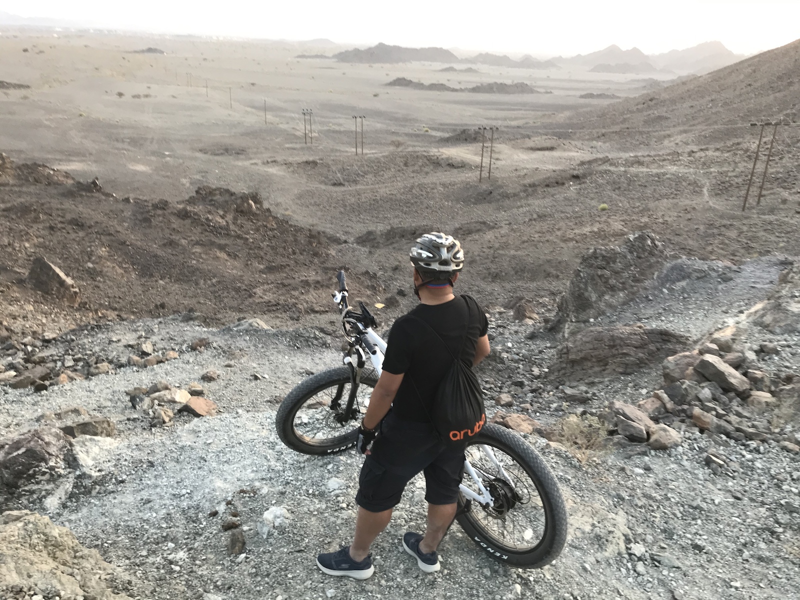 Won't be able to try trail riding if he had no e-bike.