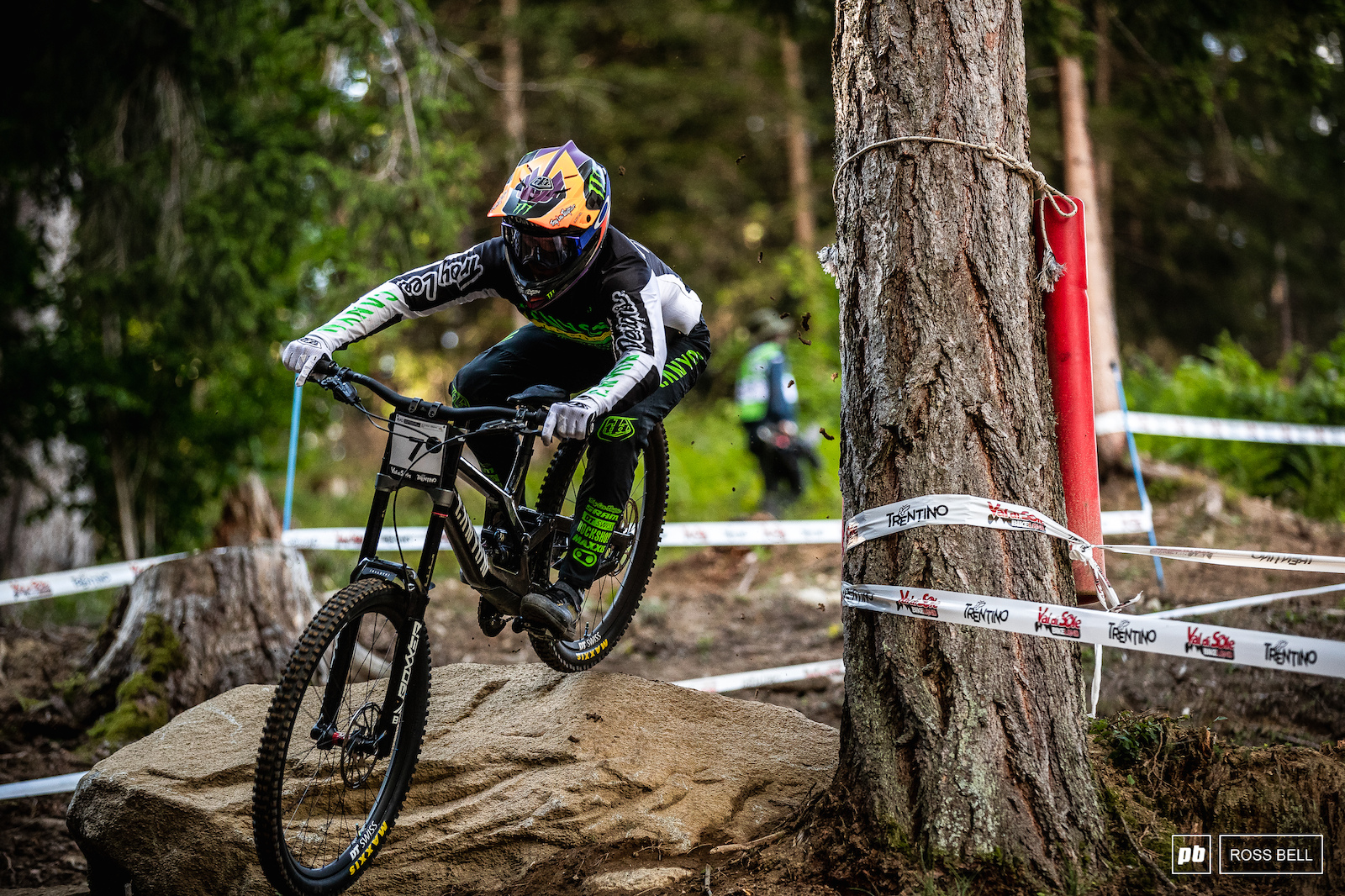 Mr Consistency Troy Brosnan in 6th and in the hunt for the medals.