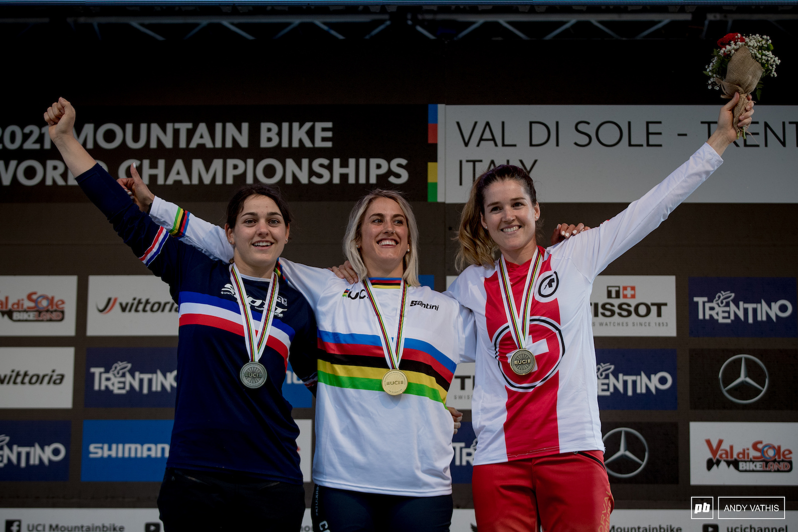 Your Elite Women s podium - 1st Myriam Nicole 2nd Marine Cabirou 3rd Camille Balanche