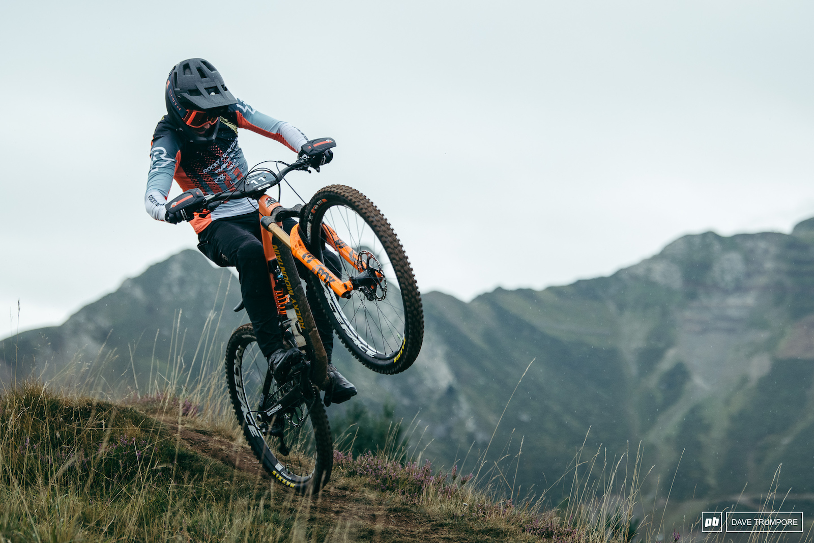 Jesse Melamed would ave liked a bit more tech to showcase his skills but would still manage a respectable 8th on the fast and open slopes in Loudenvielle
