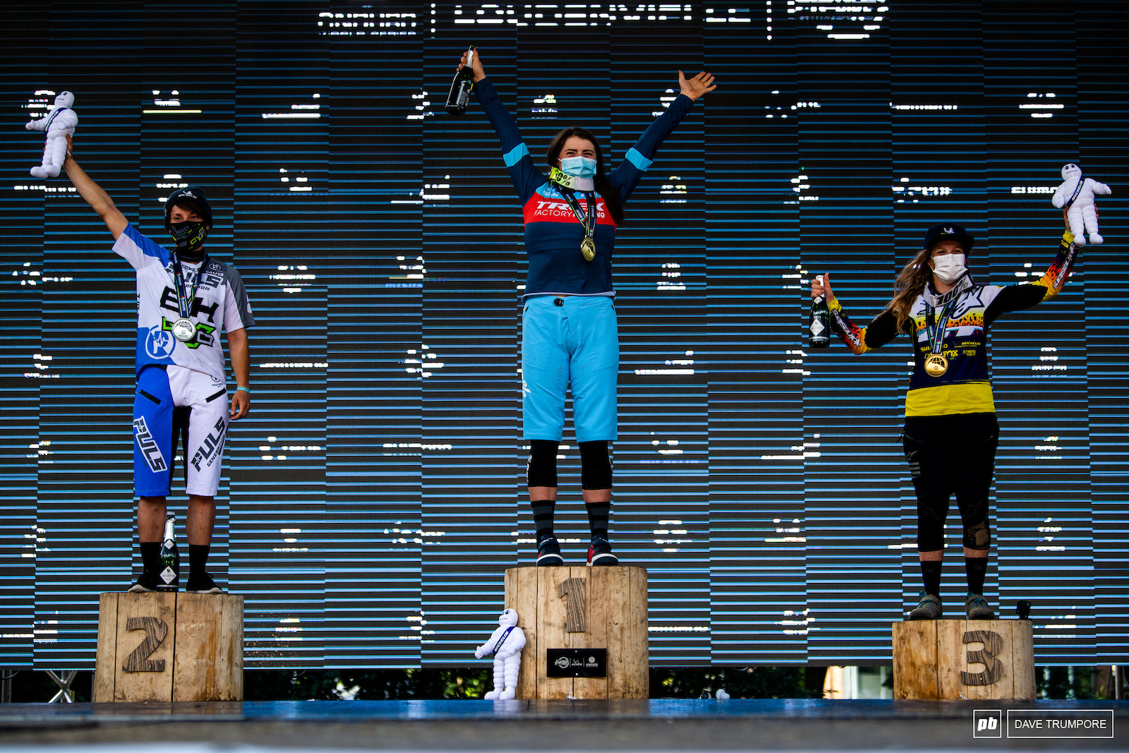 Harriet Harnden put the power down to take the win in front of Melanie Pugin and Noga Korem