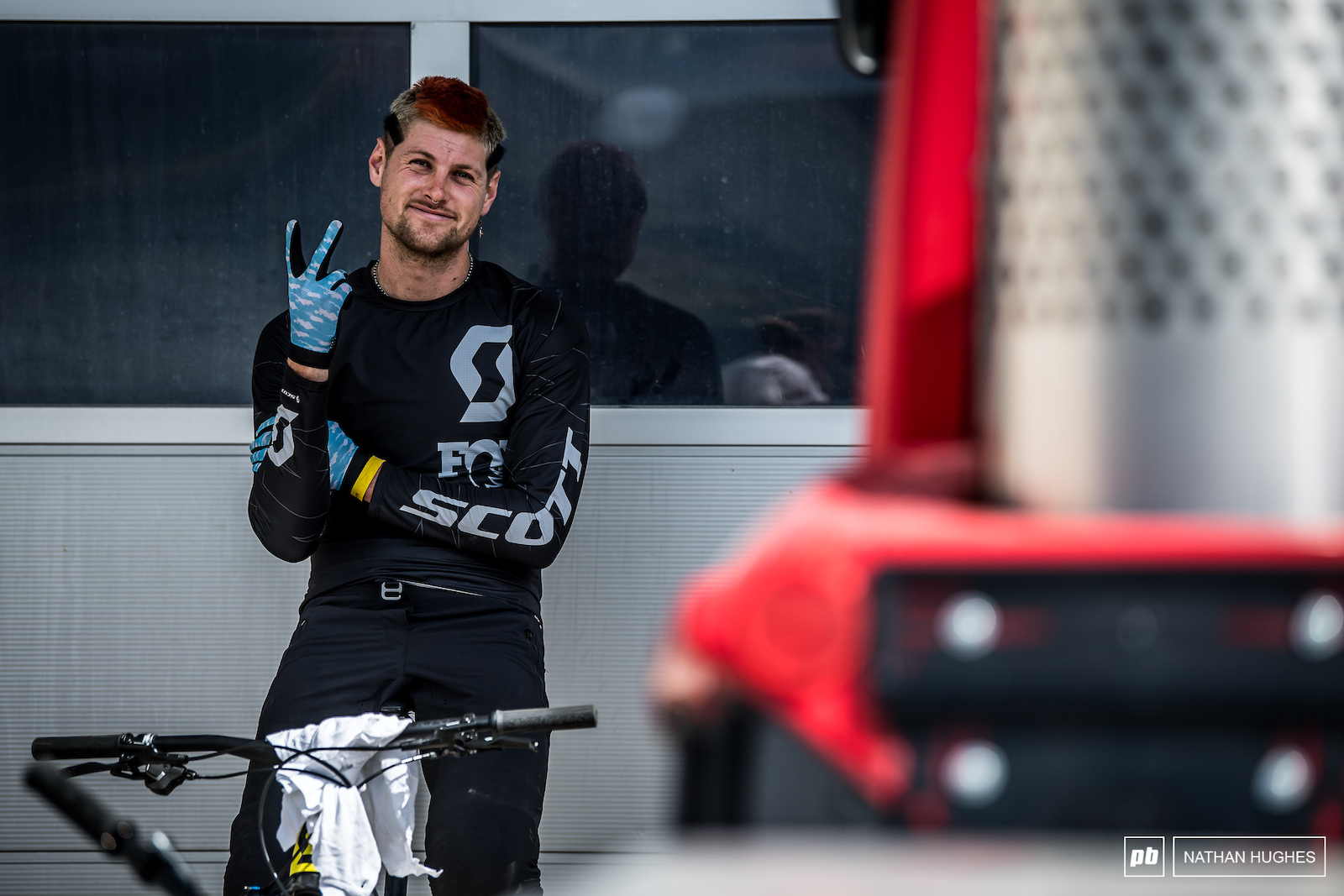 Another race another look same one of a kind fella. Dean Lucas.
