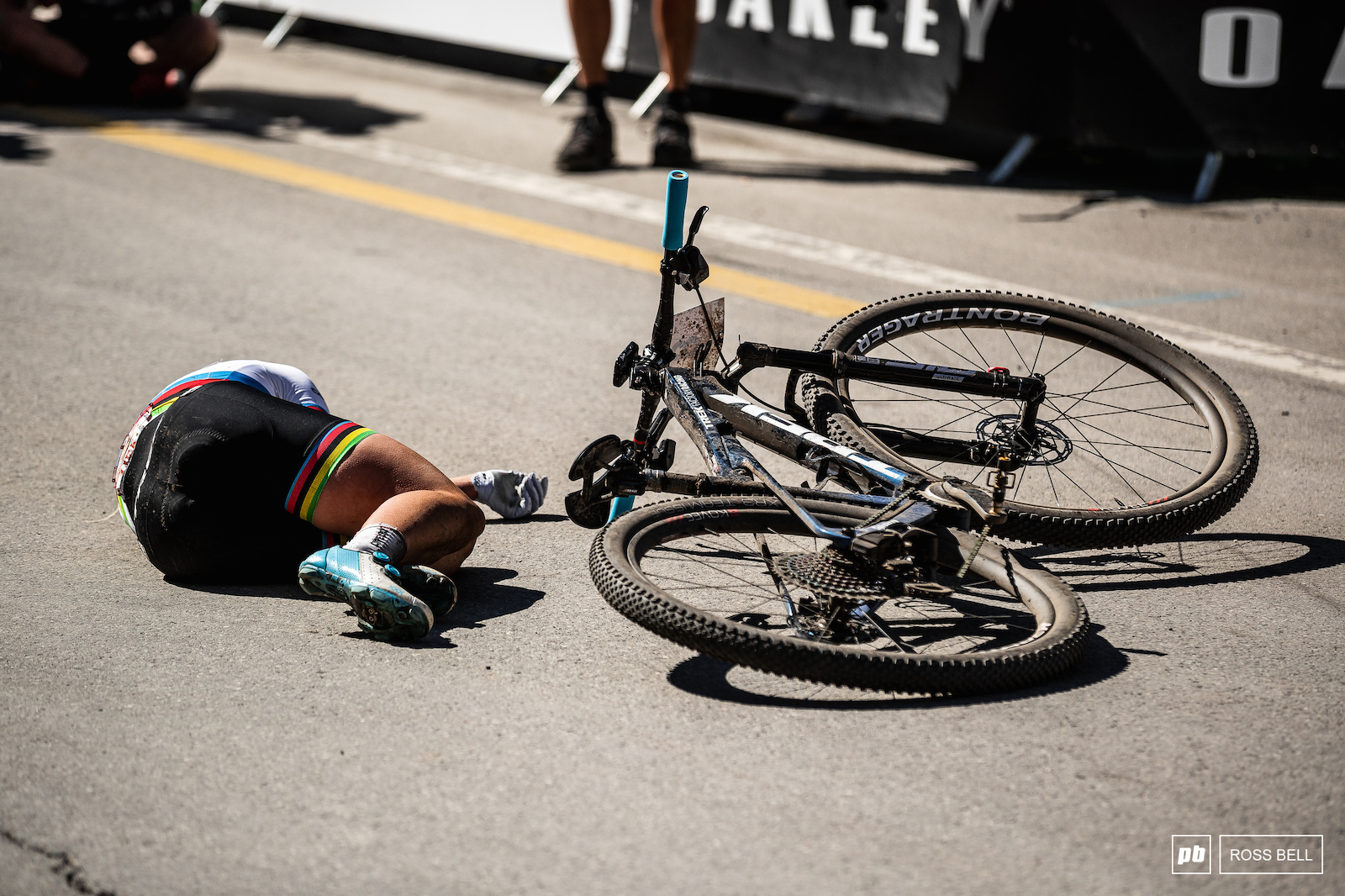 Evie Richards left it all out there today.