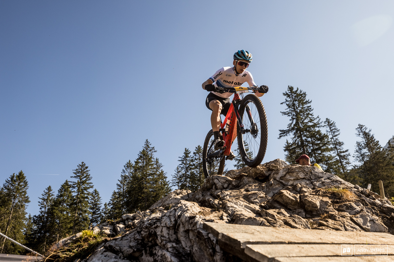 Joel Roth fought his way back up to third.