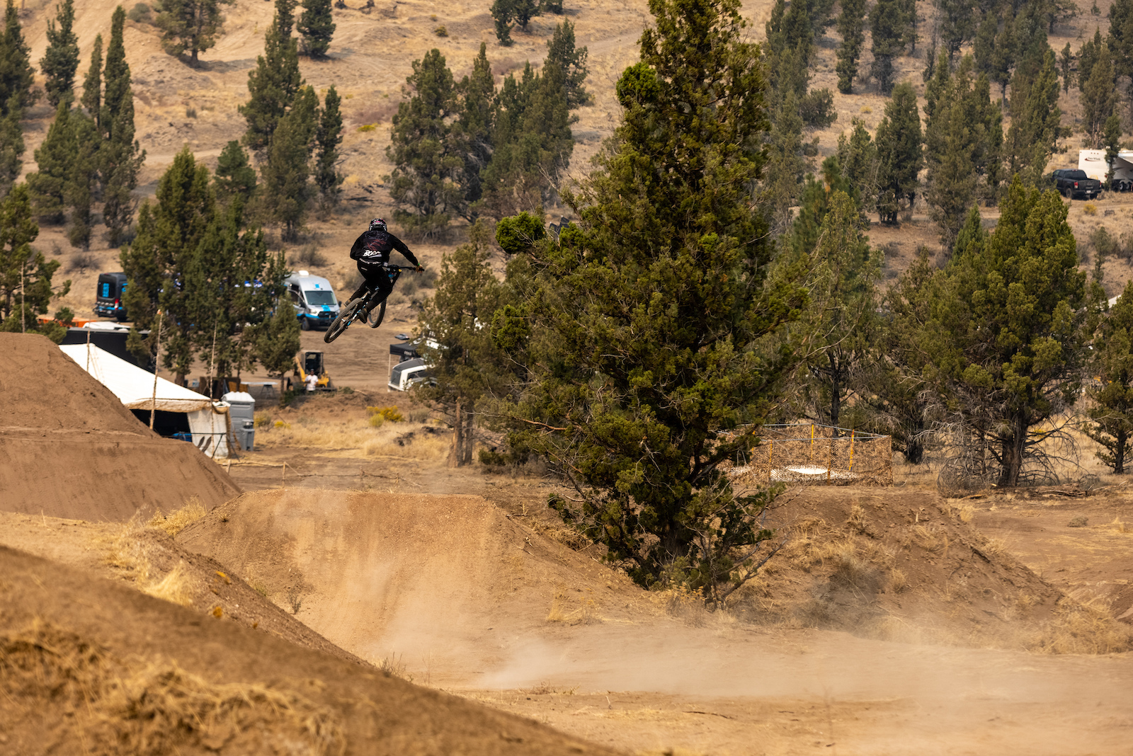 Reed just heard that it was lunchtime so he takes the quickest way down.