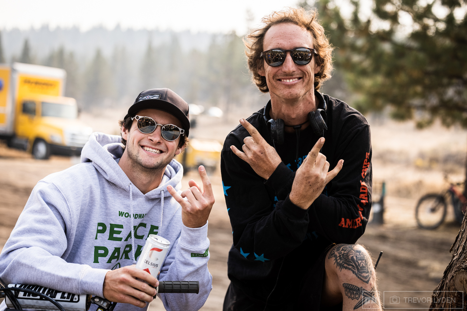 Reed Boggs and water truck driver extraordinaire Chaddy Witcz.