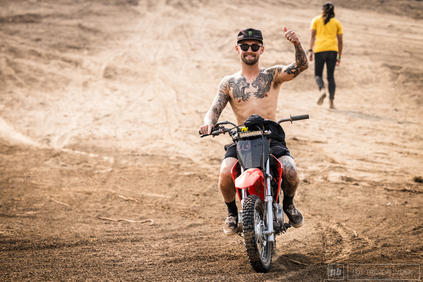 Give Ethan Nell a pit bike and he s never not smiling.