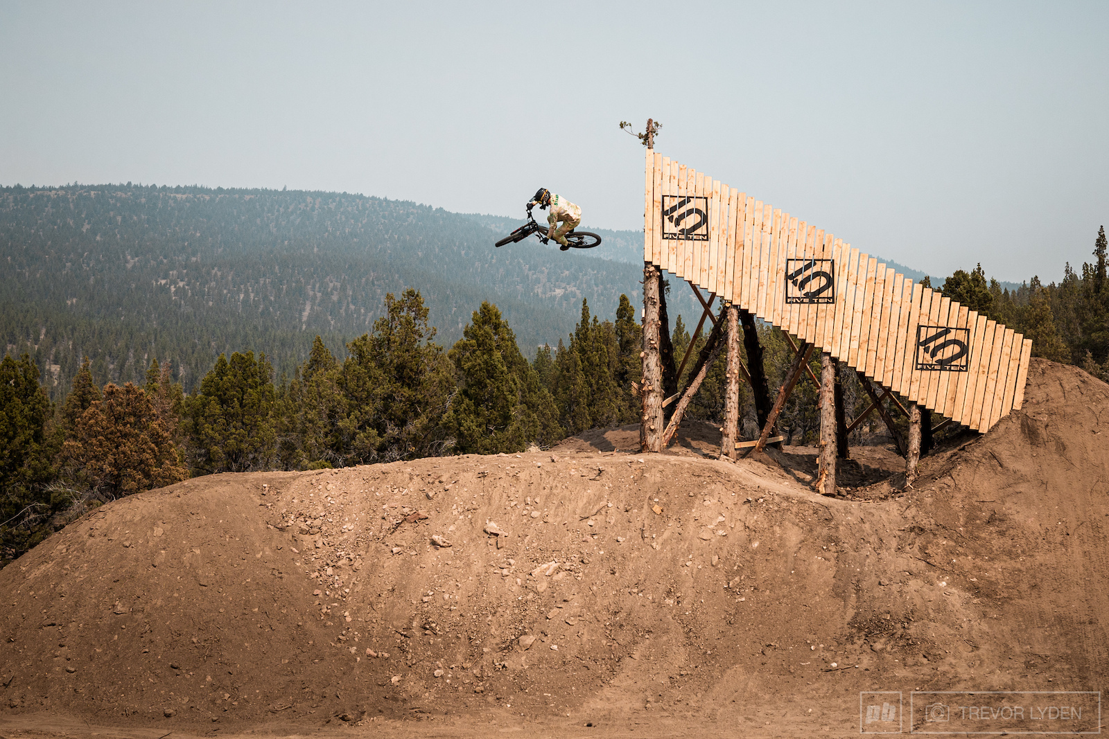 BMX crossover Dylan Stark was the first rider brave enough to send the Five Ten mega shark fin.