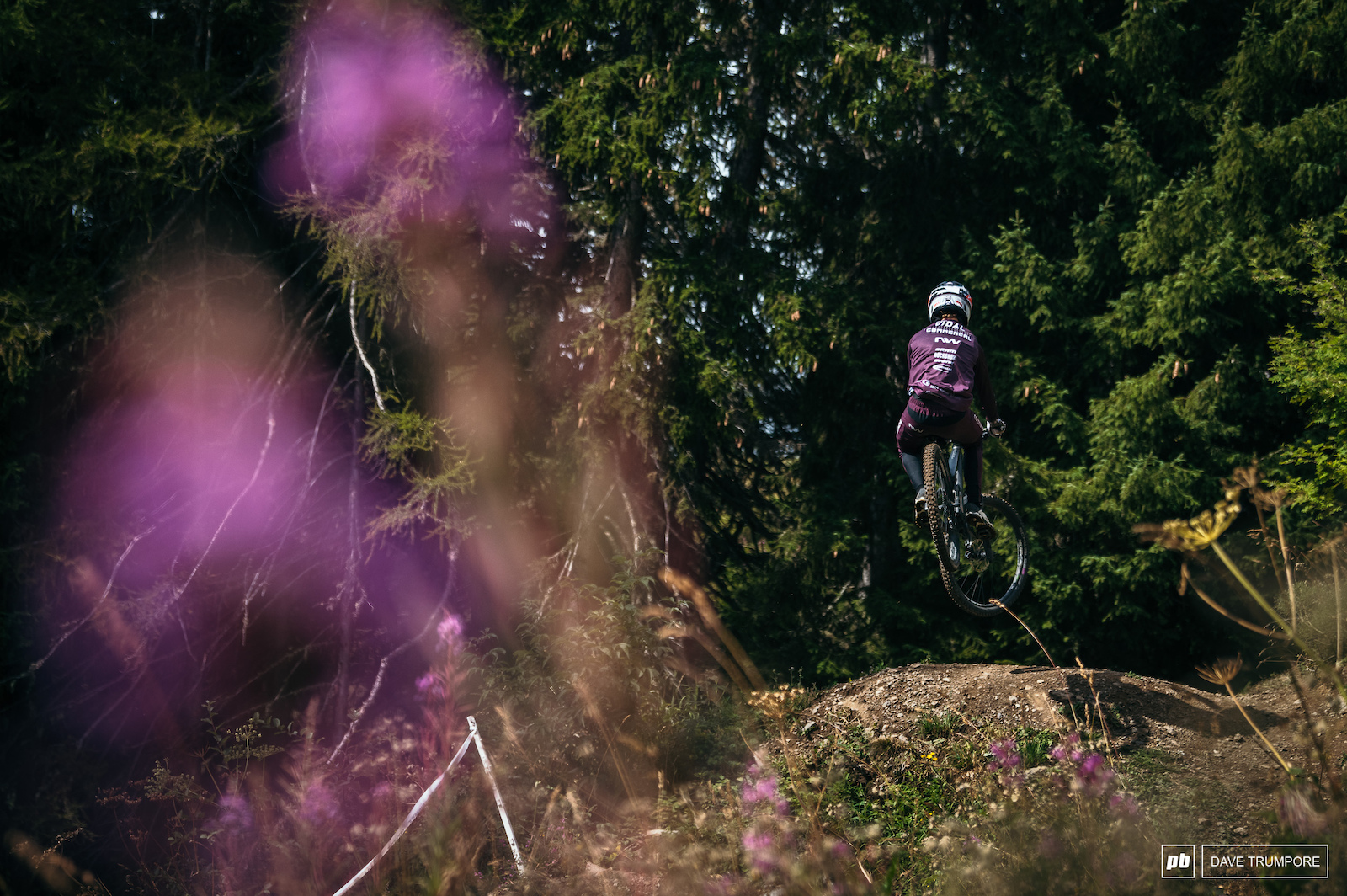 Antoine Vidal with the toboggan on Stage 1