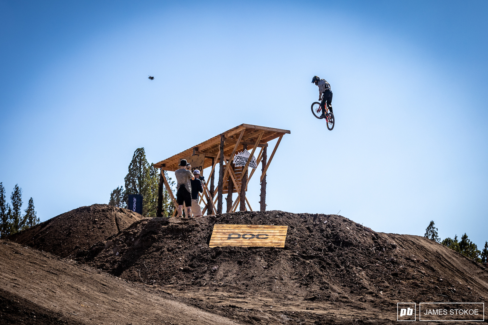Big Rik spinning off the Pucker Pad.