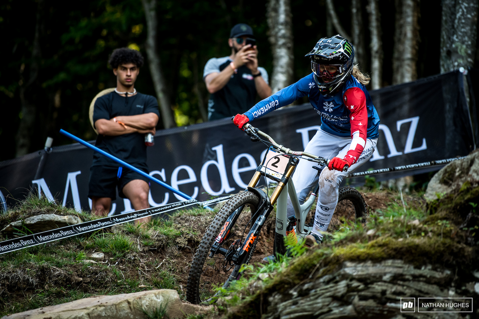 Balanche avoids the problematic double rock drop that very many riders are struggling to ride reliably smooth.