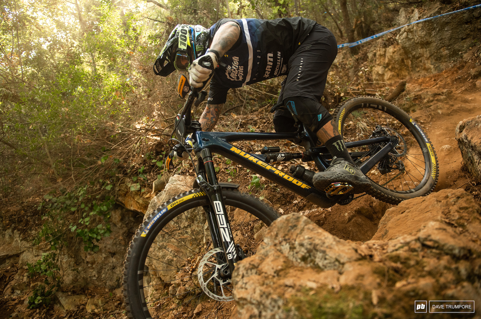 Sam Hill might not be having a great season but he still makes the hardest sections of trail looks simple