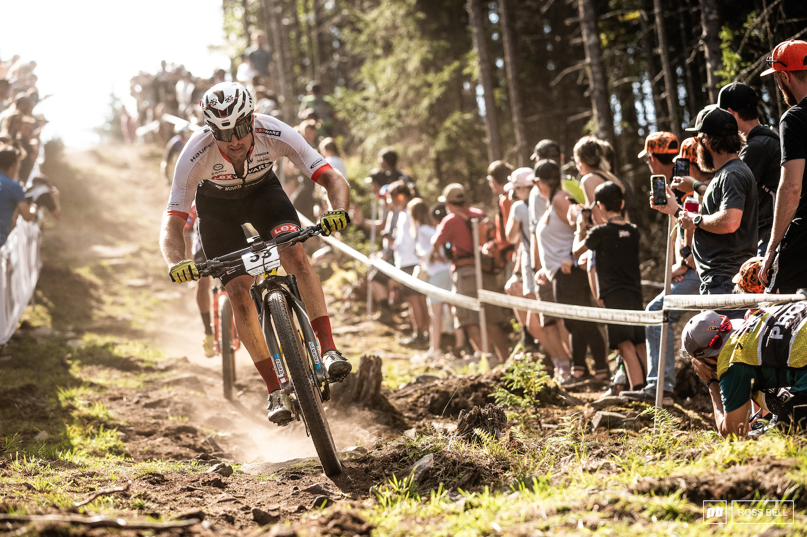 Just off the podium for Luca Schwarzbauer in 6th.