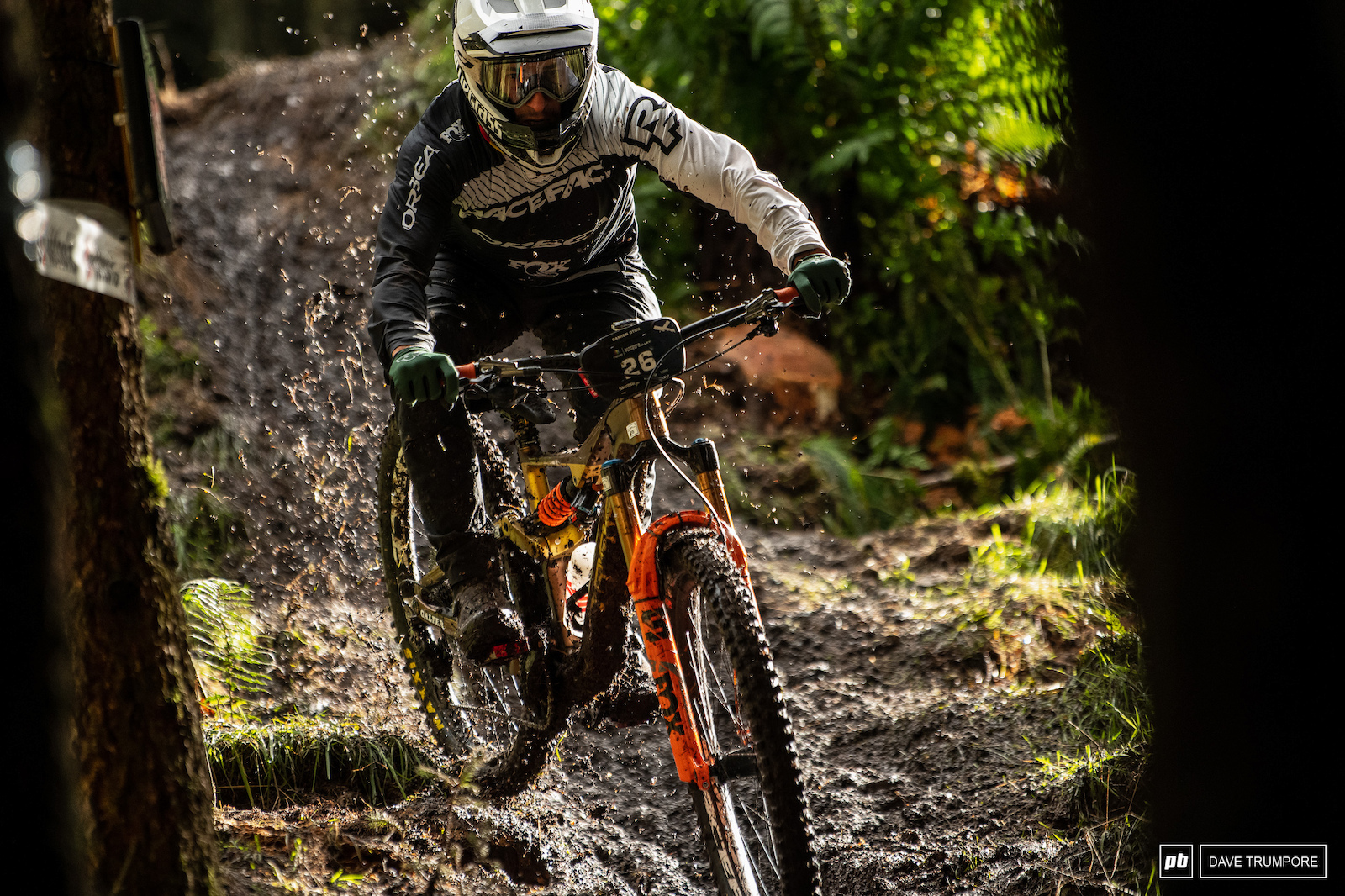 Damion Oton in his final EWS race of what has been an incredible career