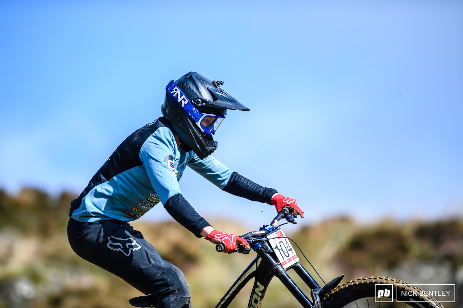 Stacey Fisher having some fun on the back wheel