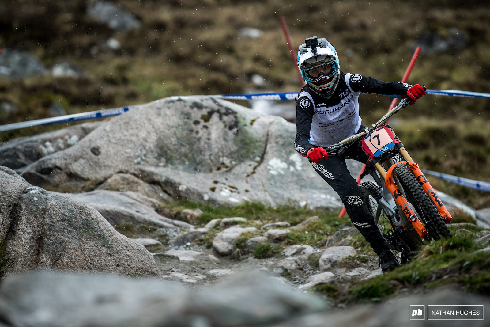 Does riding faster mean you hit more rain drops than going slow and being out in it for longer Ele Farina says no.