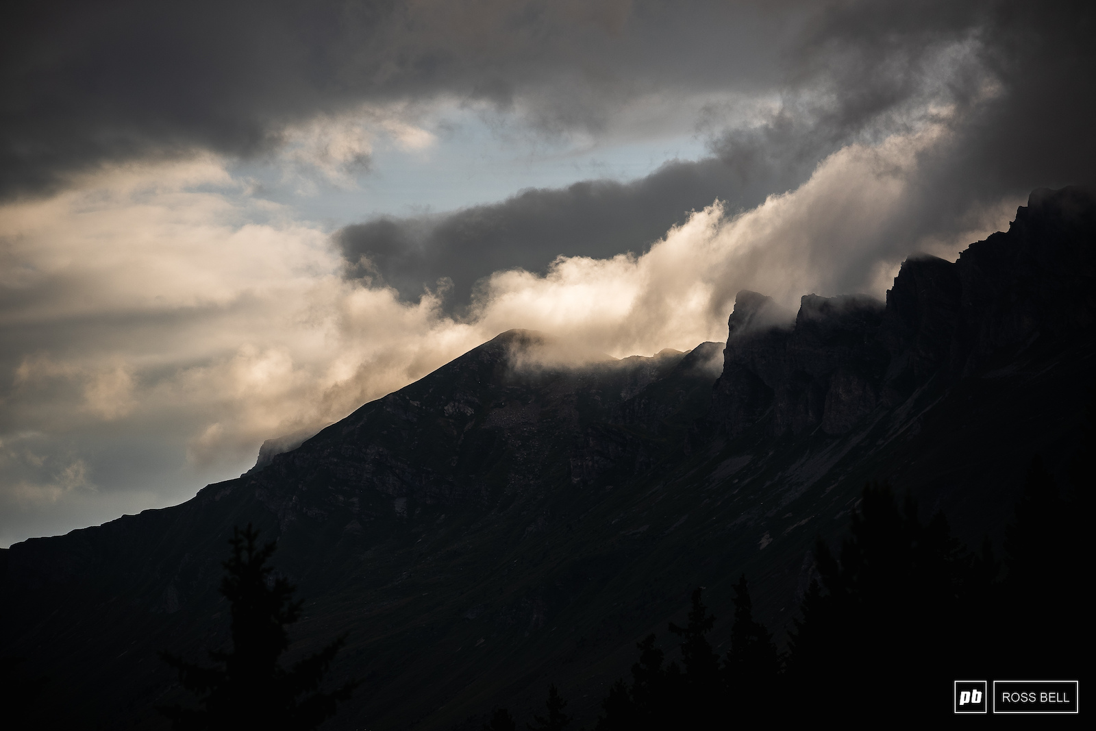 Moody mornings in Lenzerheide Switzerland.
