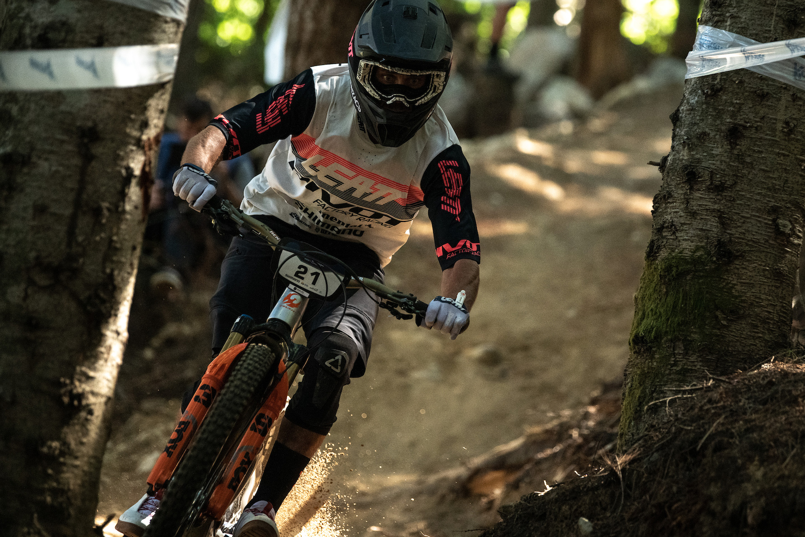 Eddie Master in the mix once again and sitting third in the overall.