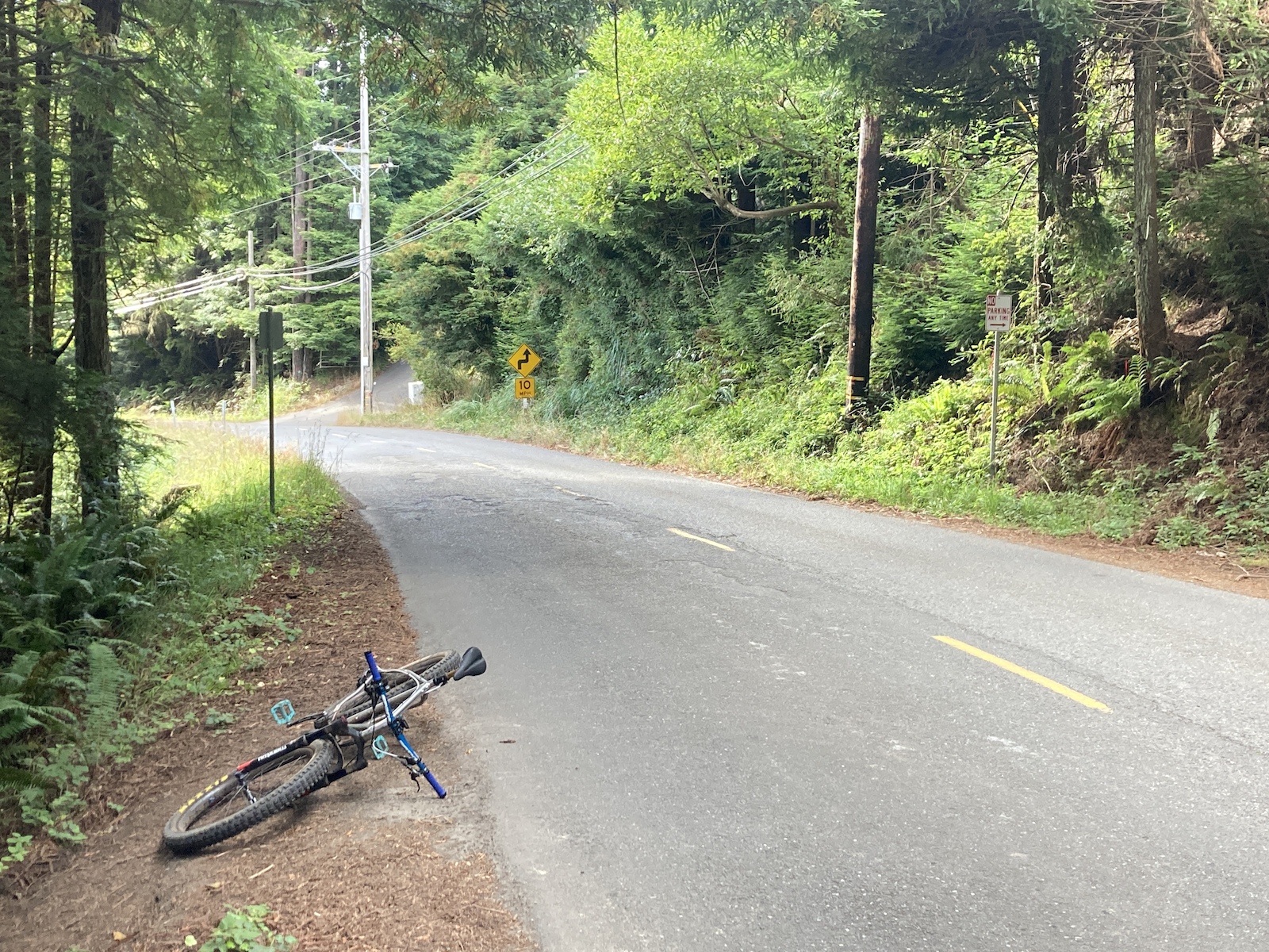 Upper access on Fickle Hill Road.