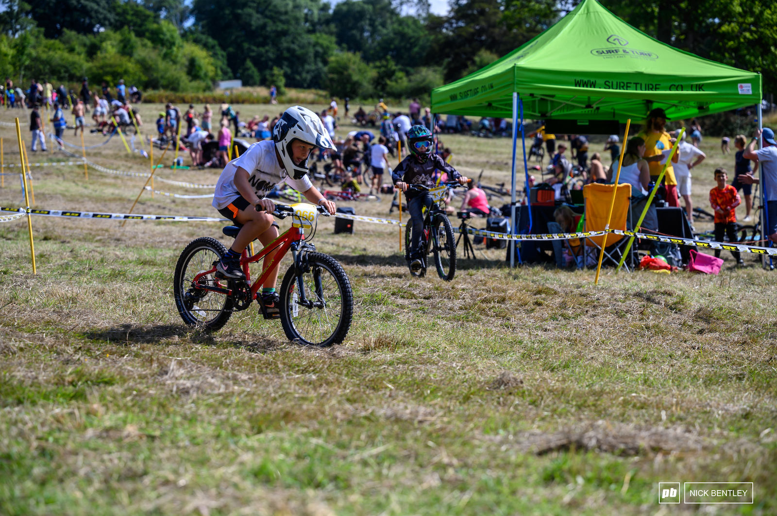 Head to head racing is great whatever the age group