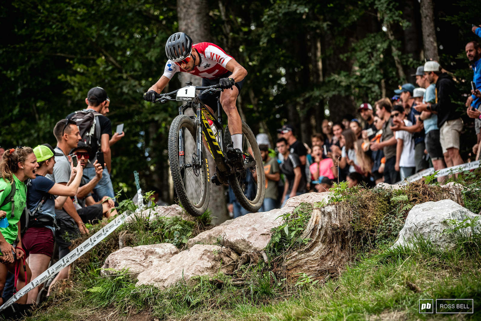 Nino Schurter laid down the marker early on and commanded how the race was going to play out.