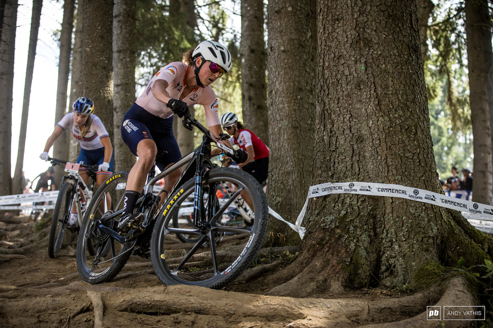 In the mix as always Anne Terpstra settling into sixth.