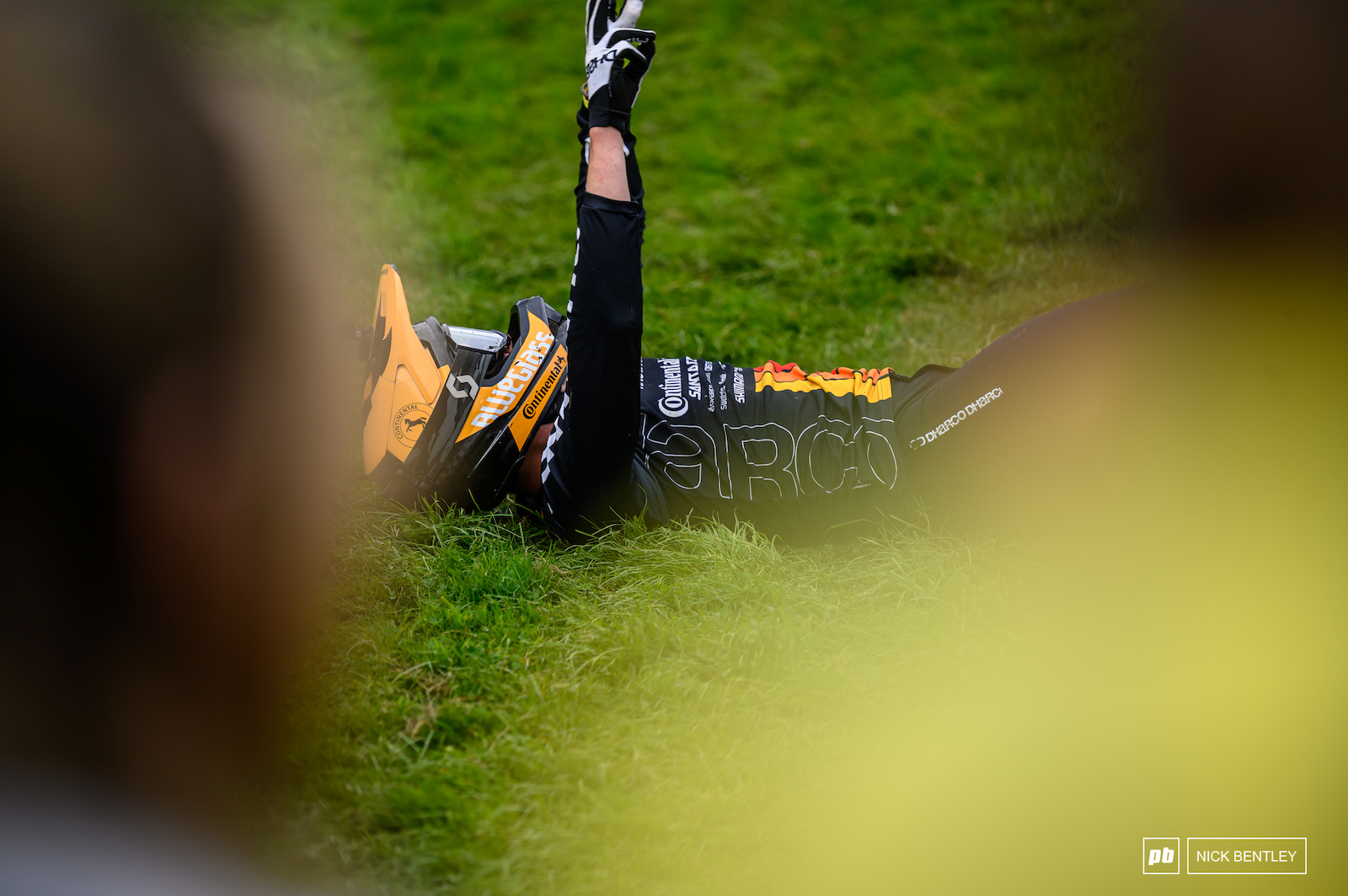 Heading back to university straight for his final exams on Monday, so Laly definitely deserves to lie down a bit after his race