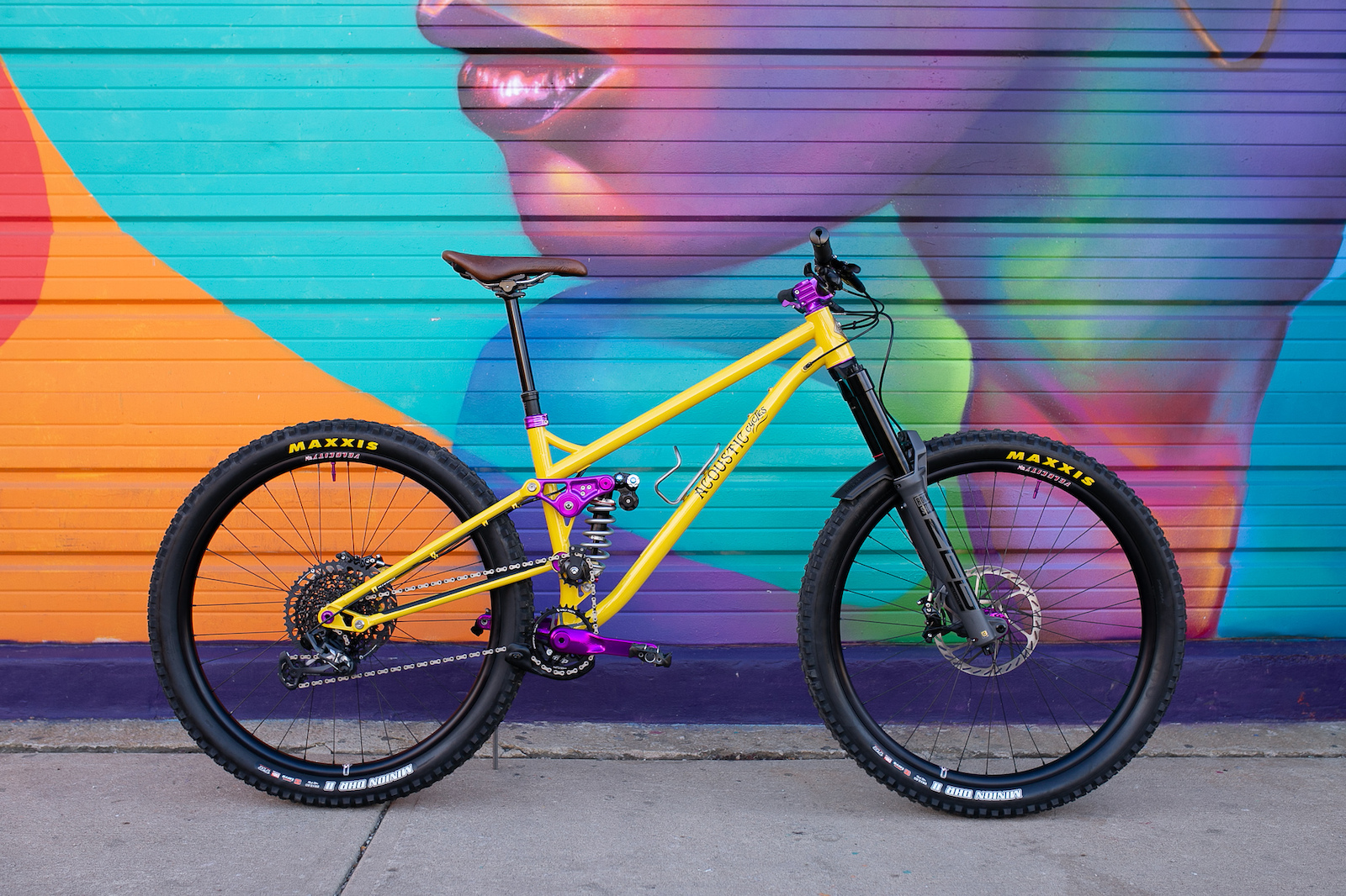 Bike Check: Acoustic Cycles' Steel High Pivot is a Thing of Beauty -  Pinkbike
