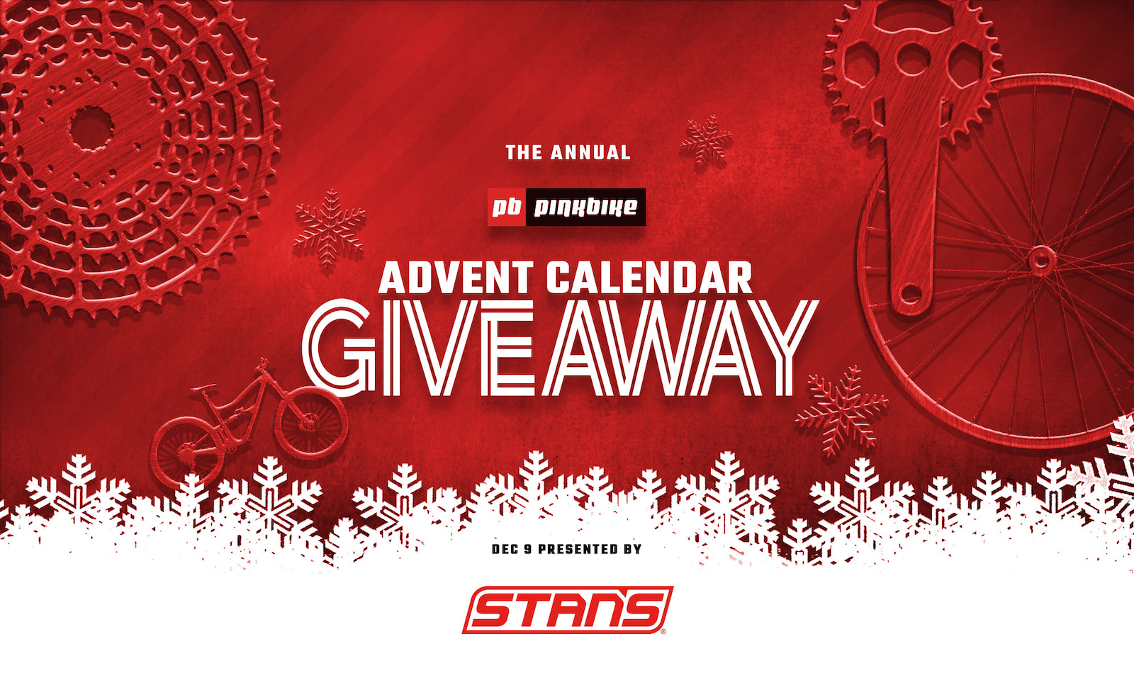 Enter To Win a Stans Flow S2 Wheelset Pinkbike's Advent Calendar