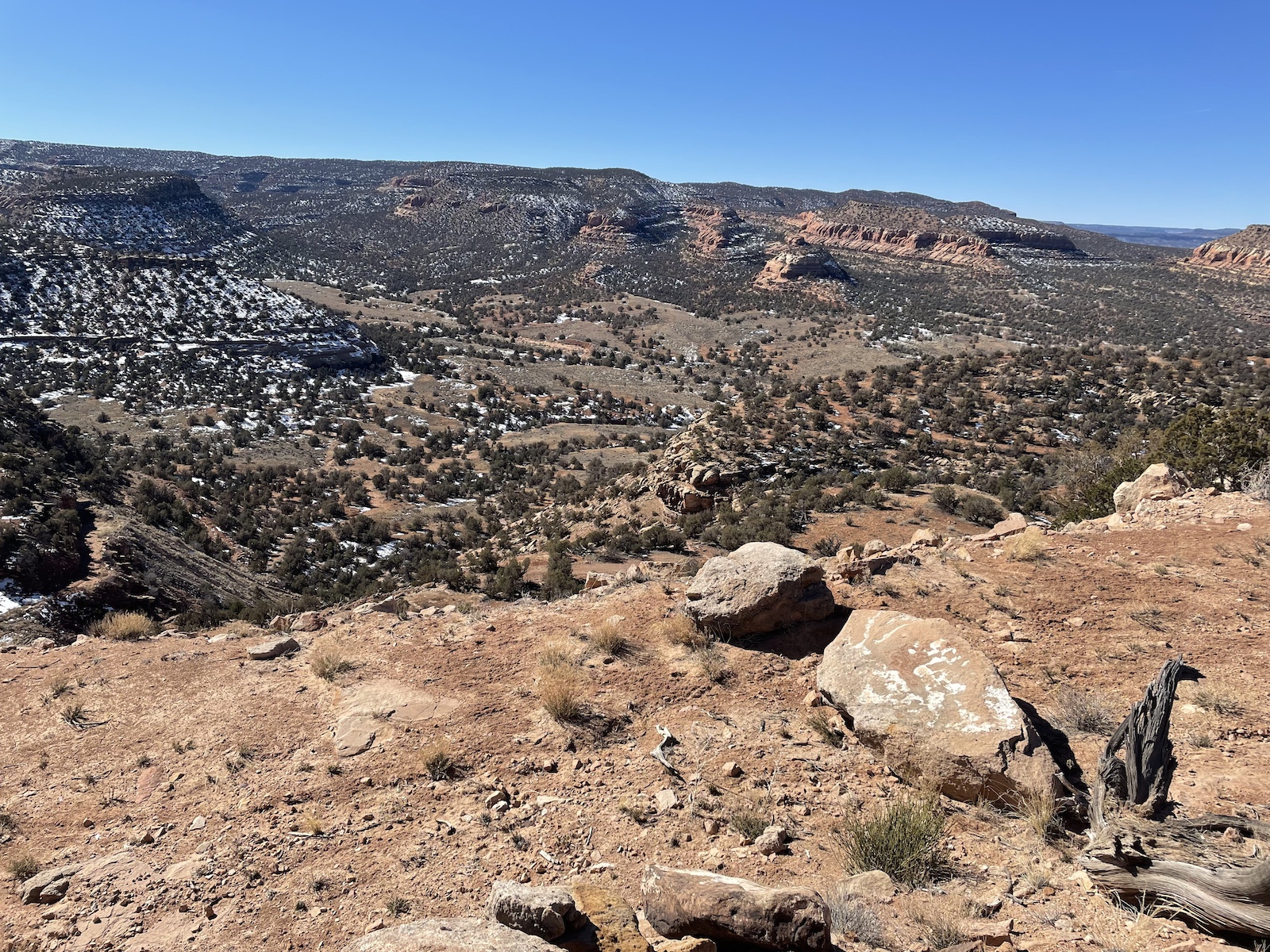 Nice view into Saucer Basin