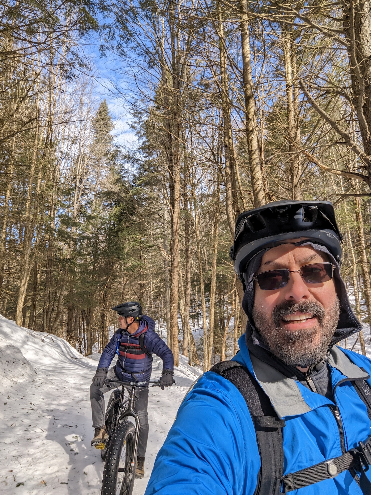 Kingdom winter fat biking